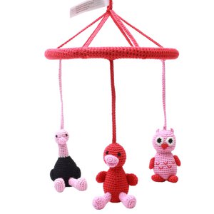 Mobiel - Eend, struisvogel en uil