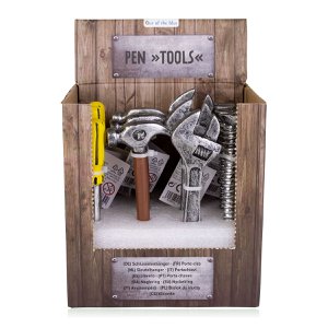 Kugelschreiber in Werkzeuge - Form