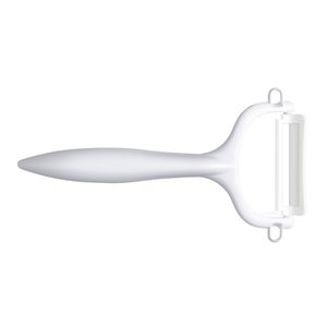 Sparschäler weiß, Klinge: 4 cm