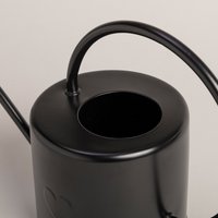 Watering can heart black (PU = 4 pieces)