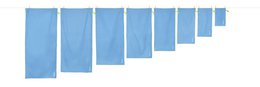 Serviette multifonctionnelle 80x160 cm - bleu
