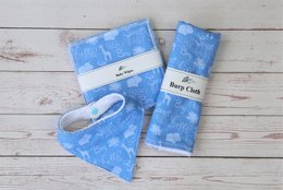 Nouveau coffret cadeau bébé, coffret cadeau Eco, bavoir bébé, lingettes bébé réutilisables, chiffon rot, cadeau nouvelle maman, bavoir dribble