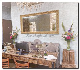 Miroir Antonio Napoli Gold