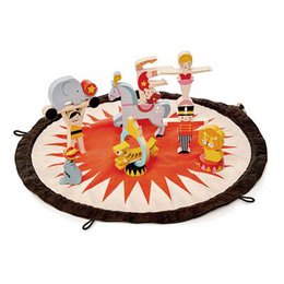 Cirque dans un sac de rangement