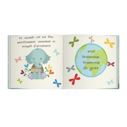 Welkom op de wereld - cadeau voor een pasgeboren baby