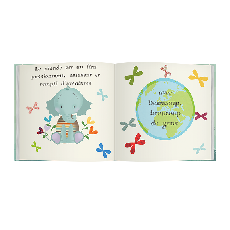 Welkom op de wereld - cadeau voor een pasgeboren baby