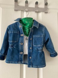 Drool scarf Paisley Green