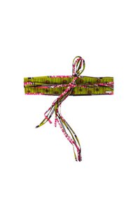 African print underbust belt