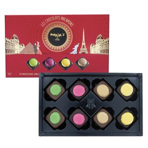 Cardbox of 8 Chocolates “Macarons”