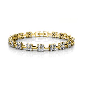 Sweet Bracelet - Gold and Crystal