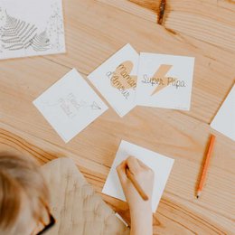 Card and envelope - Super Dad