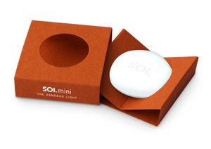 SOI.mini zaklamp / oranje / automatische zaklamp