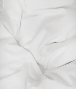 Perkal-Bettlaken, optisches Weiß
