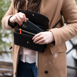 Luz Wallet Pouch - Kaffe