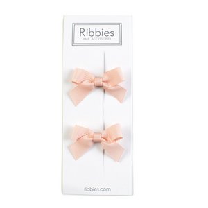 Lauren Bow Peach Pair