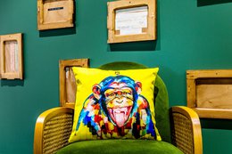Cushion Funky Monkey af Vincent Richeux