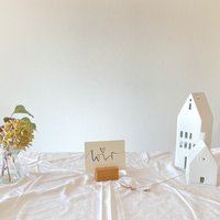 handmade card holder - in 4 lengths - oak