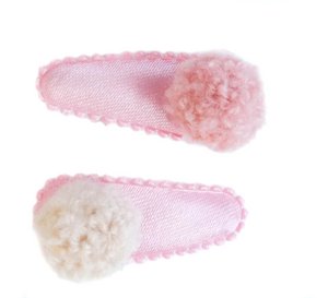 Baby Haarspange UNI Pompon OK 3532