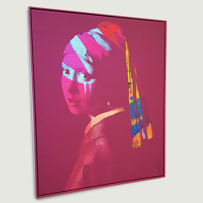 Mixed Media met Lijst - Vermeerlism
