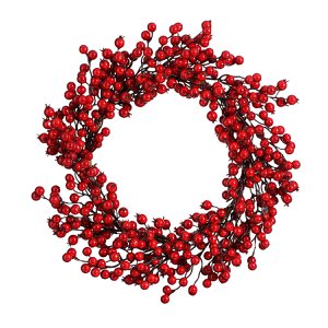 Kerstkrans Rood