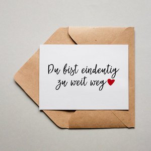 You're definitely too far away