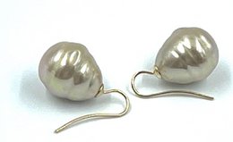 Boucles d'oreilles perles baroques
