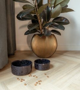 Keramische voerbak Wolf - maat S