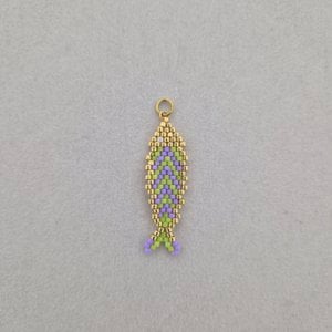 Bedel Miyuki visje | Groen – Lila