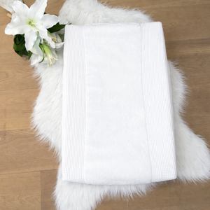 Care cover Warm waffle white