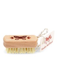Wooden travel nail brush - Butterfly