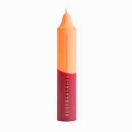 Adventslys, Orange, nøgen efterårsfarver