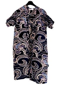 Tunic | Kitenge | Navy Beige