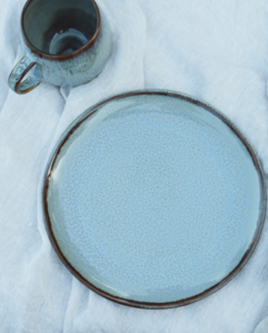 Evora Salad plate blue