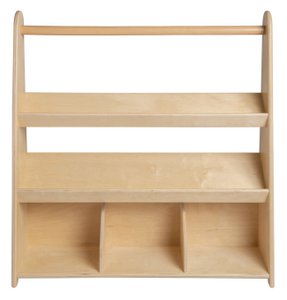 Van Dijk Toys Houten Children's Bookcase / Book Rack with 3 shelves (Childcare Quality)