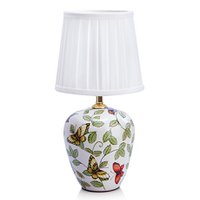 MANSION Table 1L 33cm Patterned/White