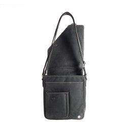Umhängetasche in 3 Farben Buffalo -Leder mit einem Wickelventil und zwei Magnetverschlüssen - Crossbody -Tasche