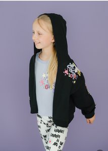 Chloe Cool - Kapuzenjacke Schwarz