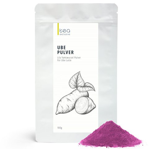 UBE Pulver, lila Yamswurzel für Ube Latte, 100g