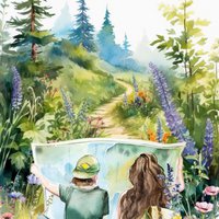 Sustainable card - with you only