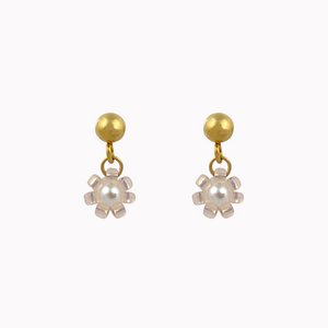 White Flower Studs