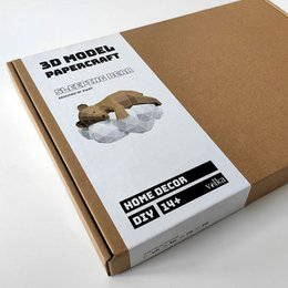 DIY Sovende Bjørn – Brun