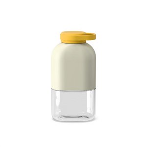 Slim Tritan Water fles 350 ml ivoor / mimosa