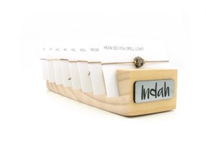 Sieraden display voor kaarten