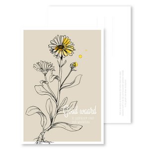 Ansichtkaart Goud waard