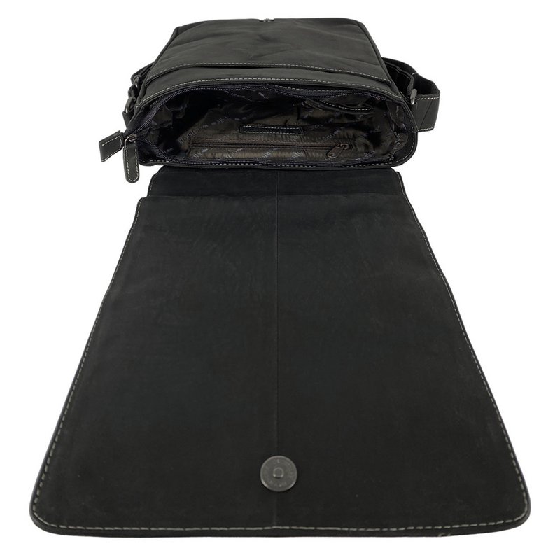 Borsa a tracolla in 3 colori - Tracolla - Pelle di bufalo - In 3 colori