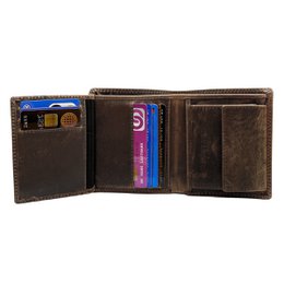 Pung Mænd - Pung Mænd - Arrigo Pung - Billfold model i 3 farver Buffalo Læder