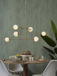 Hanglamp Carrara 3-armig, goud