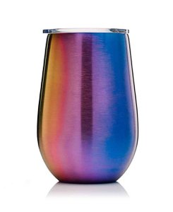 Tumbler stainless steel mug Rainbow