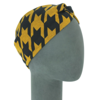 Headband Houndstooth Ponte Jersey