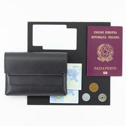 FRAME clutch bag - black rhodium